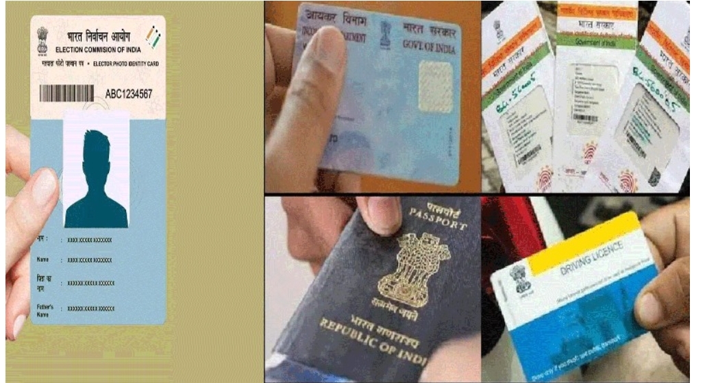 18 प्रकार के दस्तावेजों में से किसी 1 से मतदाता दे सकते है अपनी पहचान…