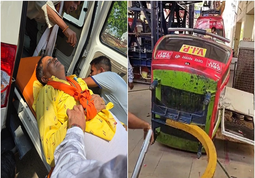 डोंगरगढ़ देवी मंदिर में रोपवे ट्रॉली टूटी, प्रदेश महामंत्री भरत घायल, रामसेवक पैकरा, दया सिंह सहित तीन बाल बाल बचे…