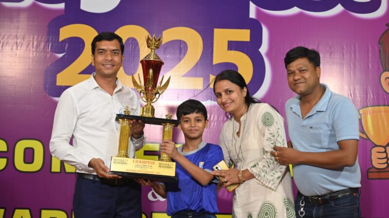 खरसिया के राघव ने जीता अबेकस चैम्पियनशिप का खिताब…