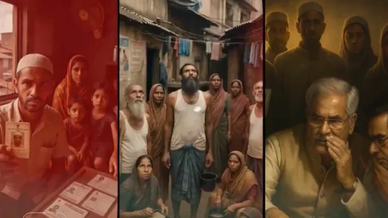 भाजपा ने अवैध घुसपैठियों पर कांग्रेस को विधानसभा में घेरने के बाद, अब AI वीडियो जारी कर साधा निशाना…