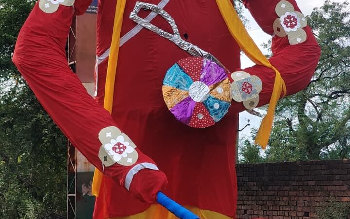 ग्राम दर्रामुड़ा में धूमधाम से मनाई गई विजयादशमी…