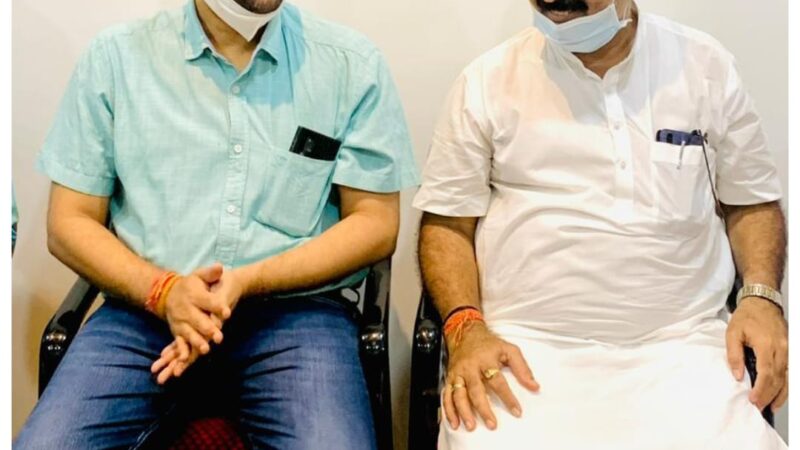 ब्लॉक कांग्रेस कमेटी शहर अध्यक्ष पद पर सुनील शर्मा की नियुक्ति…