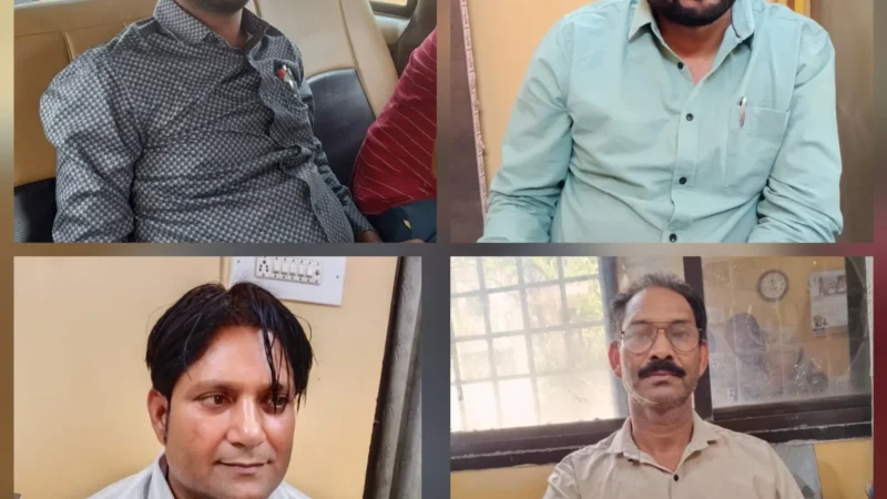 एक ही दिन, दो ट्रैप: 43 हजार की रिश्वत में फंसा सिस्टम—ACB ने इंजीनियर नेटवर्क और नगर पंचायत लेखापाल को रंगे हाथ पकड़ा…