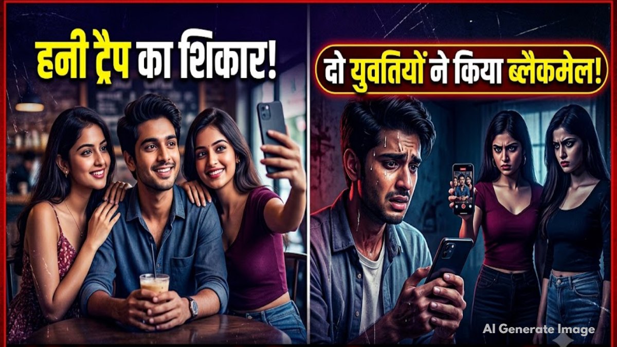 हनीट्रैप और ब्लैकमेलिंग का मामला: युवक को दुष्कर्म के झूठे केस में फंसाने की दी धमकी, फिर दो युवतियों ने ऐंठे रुपए, जांच में जुटी पुलिस….